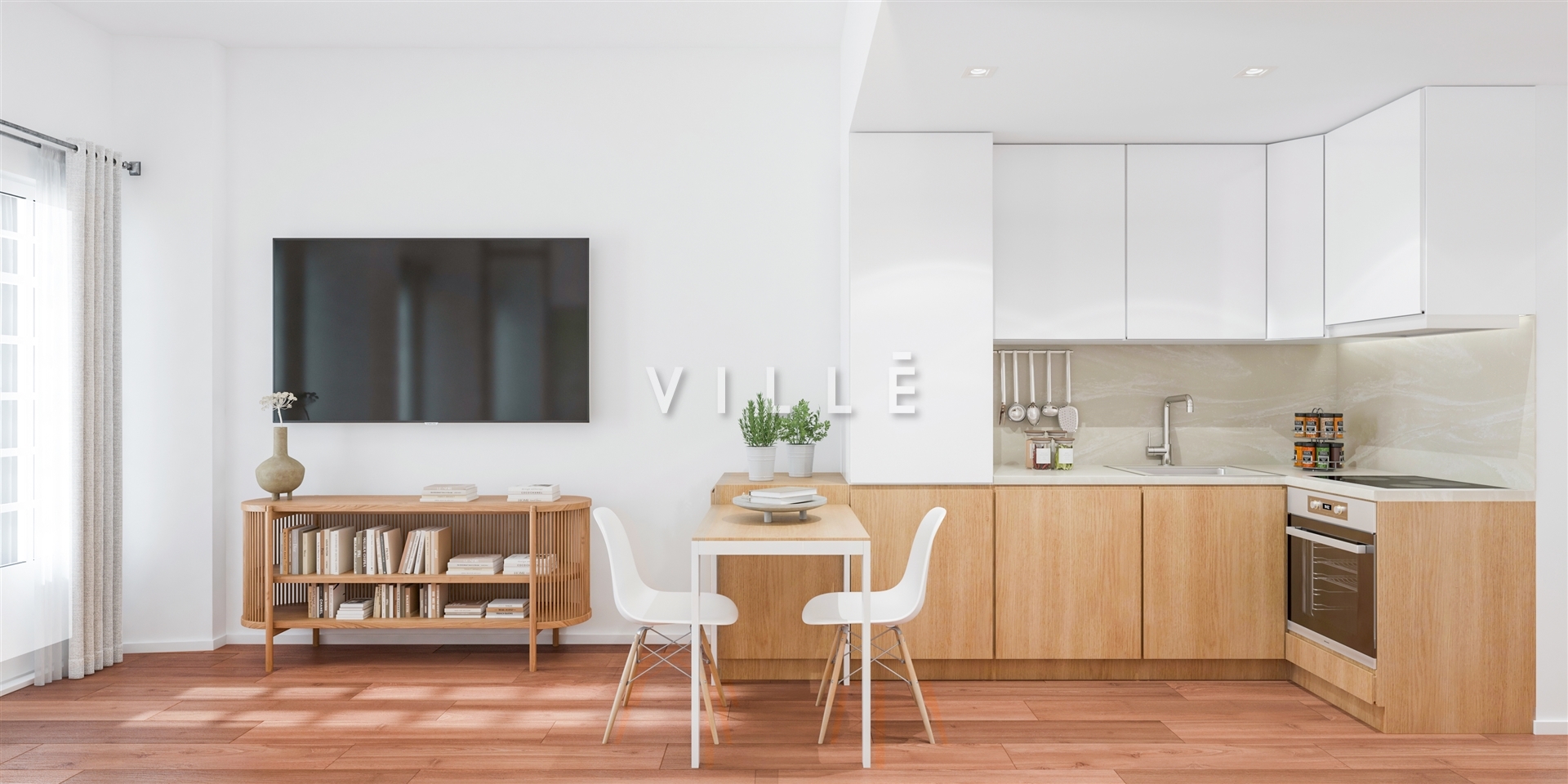 Apartamento T1+1 novo com Terraço no Centro da Cidade do Porto