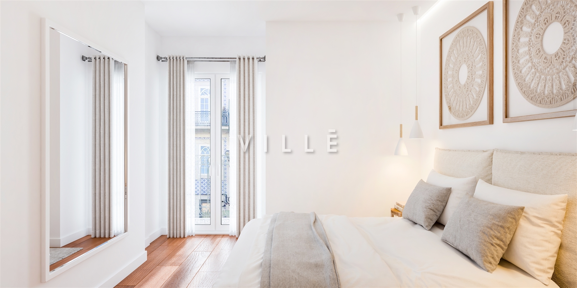 Apartamento T2 novo com Varanda no Centro da Cidade do Porto