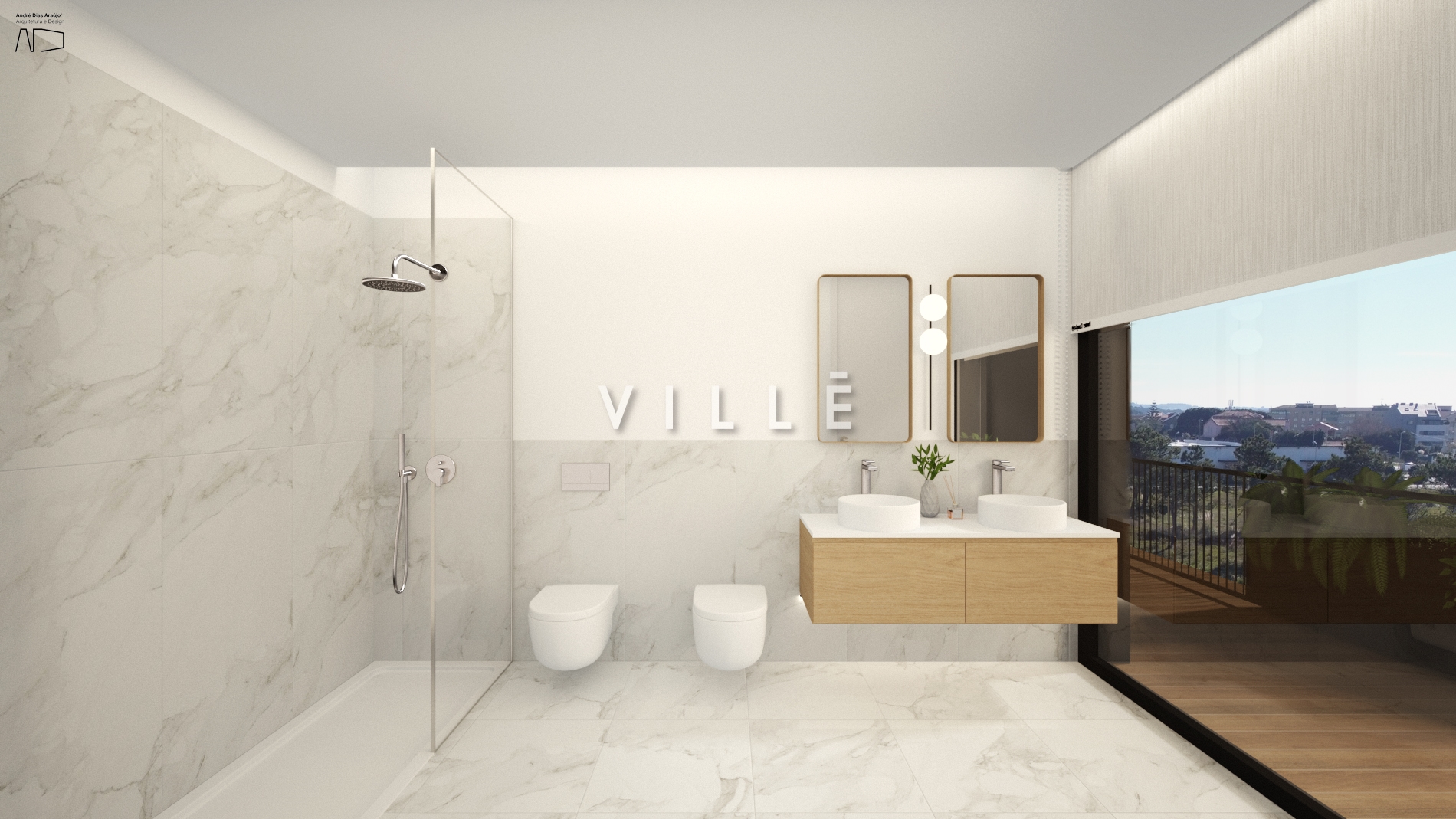 Apartamento T3  em Empreendimento Premium - Marginal do Rio Douro