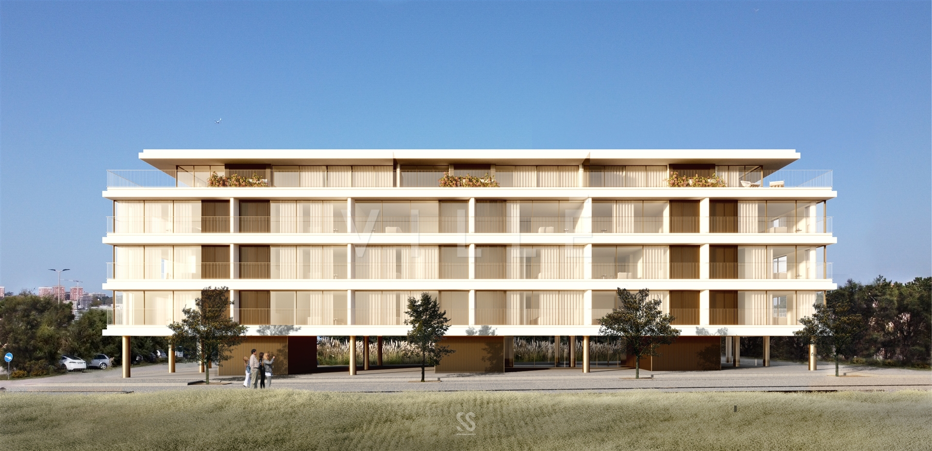 Apartamento T2  em Empreendimento Premium, Primeira linha Mar