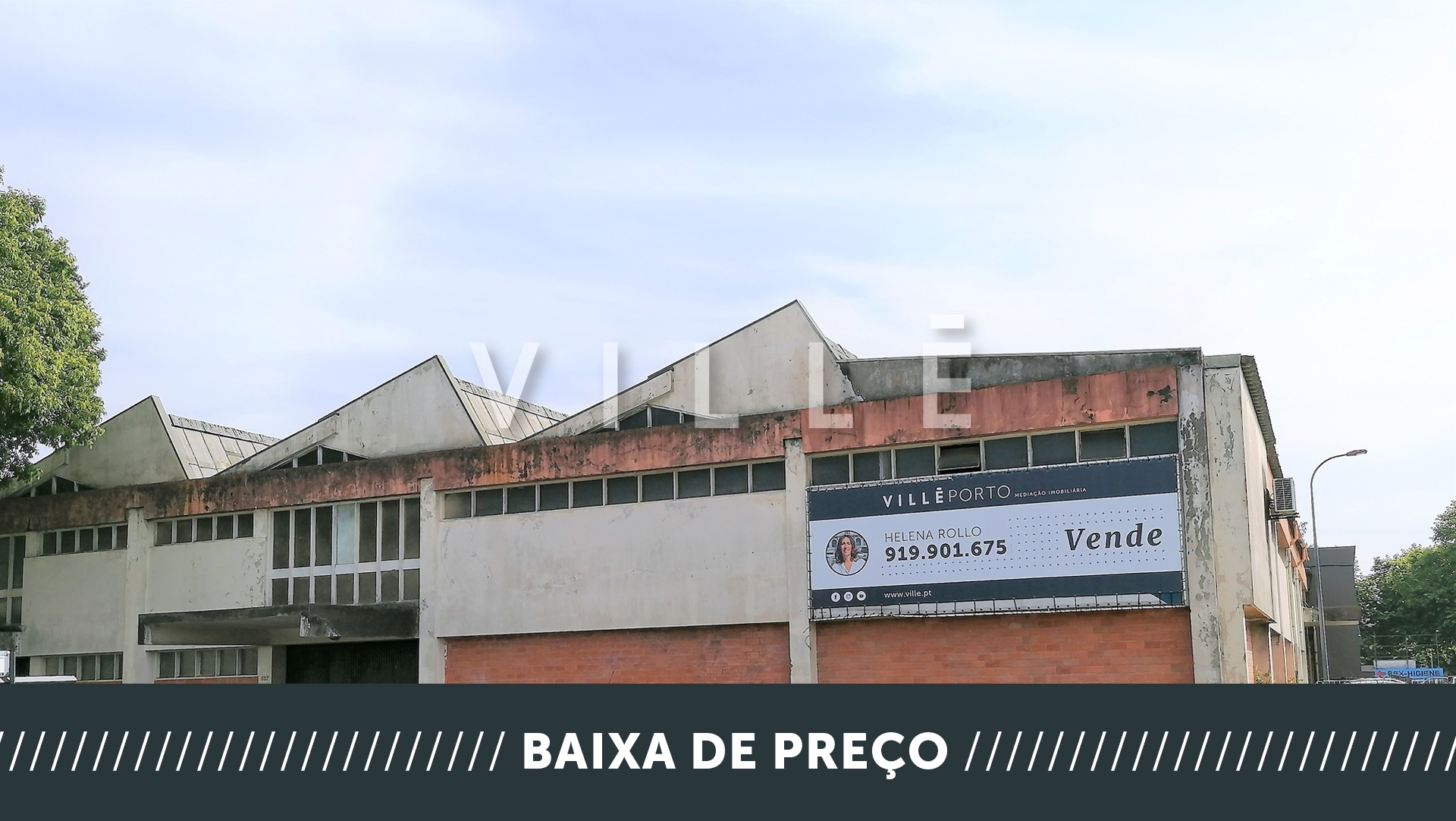 Armazém para venda na Zona Industrial do Porto VILLÈ Real Estate